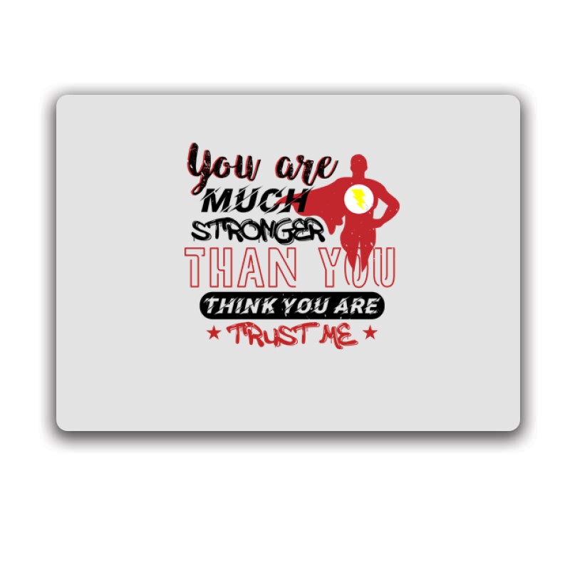 You are much stronger Egérpad