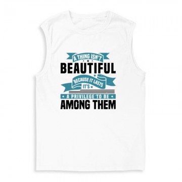 A thing isn’t beautiful Férfi Trikó