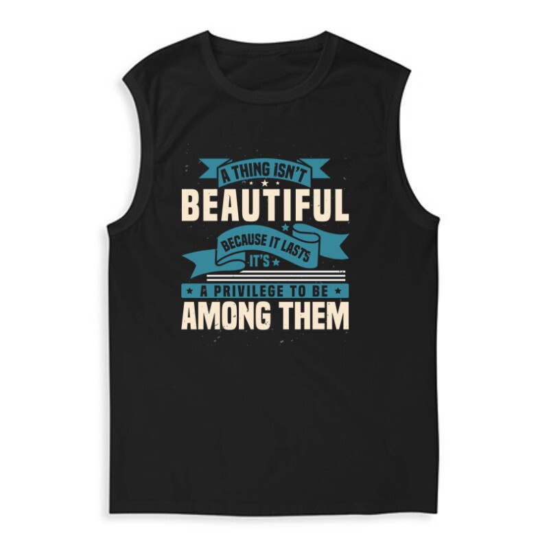 A thing isn’t beautiful Férfi Trikó