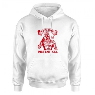 Activating instant kill Unisex Kapucnis Pulcsi