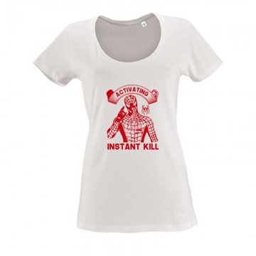 Activating instant kill Női O Nyakú Póló
