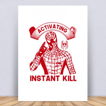 Activating instant kill Vászonkép