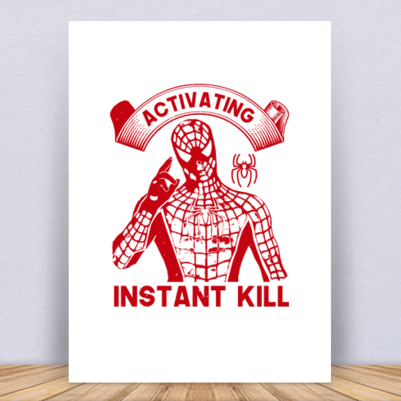 Activating instant kill Vászonkép