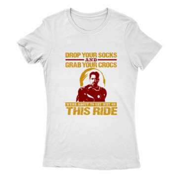 Drop your socks and grab Női Póló