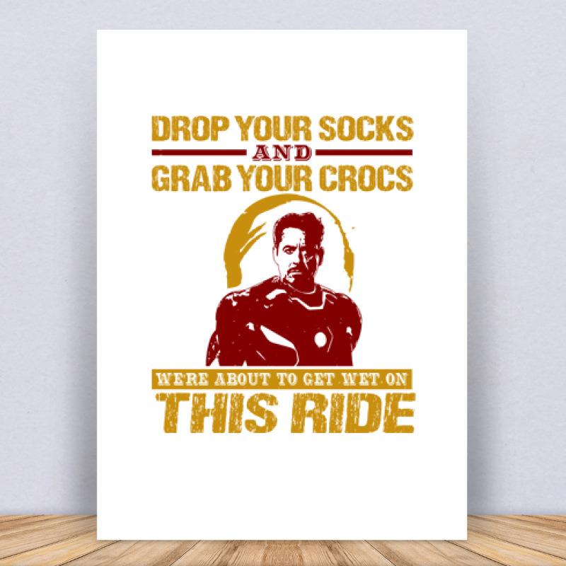 Drop your socks and grab Vászonkép