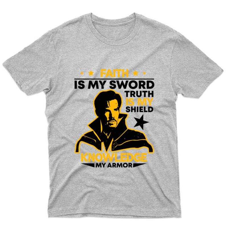 Faith is my sword. Truth is Unisex Póló