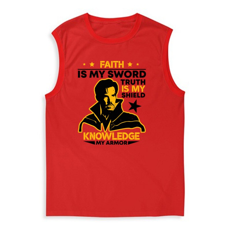 Faith is my sword. Truth is Férfi Trikó