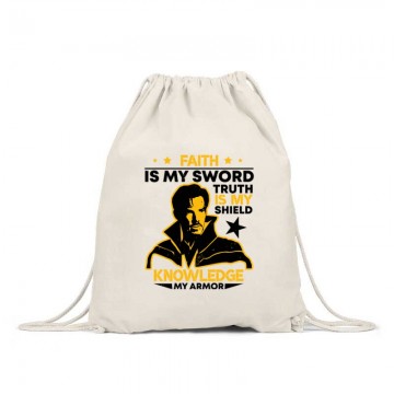 Faith is my sword. Truth is Hátizsák