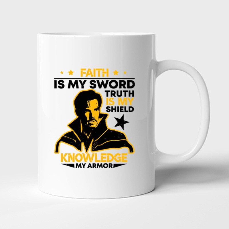 Faith is my sword. Truth is Bögre