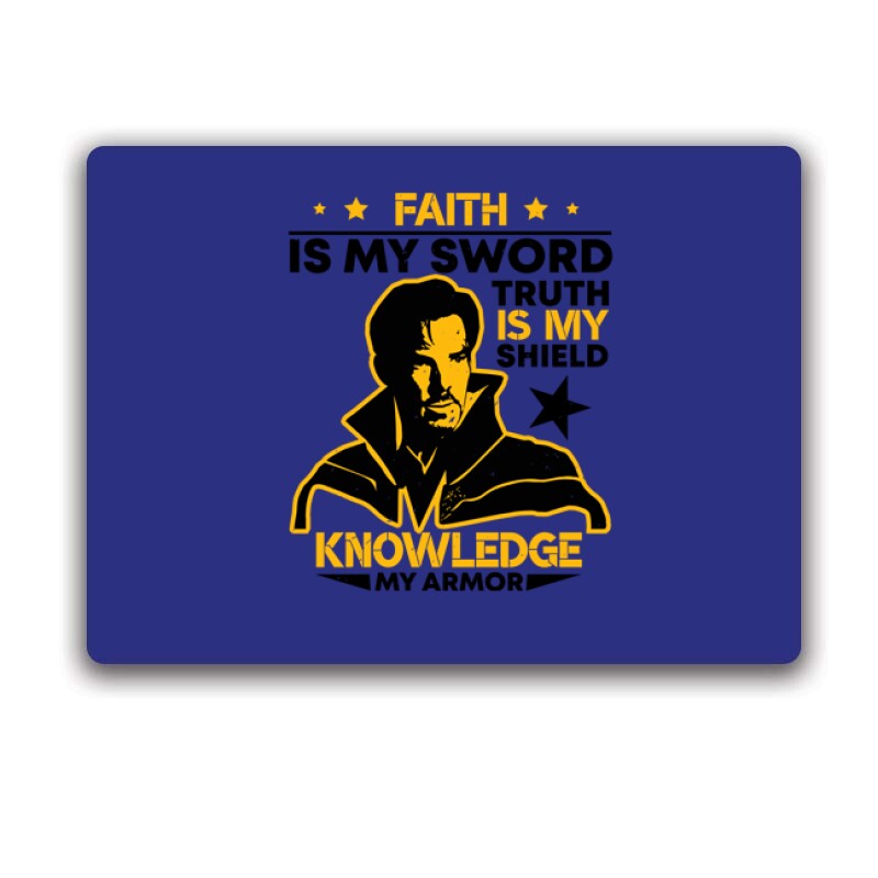 Faith is my sword. Truth is Egérpad