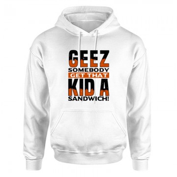 Geez, somebody get that Unisex Kapucnis Pulcsi