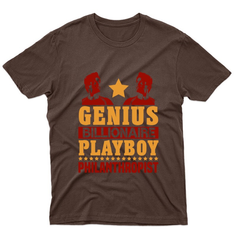 Genius. Billionaire. Playboy Unisex Póló