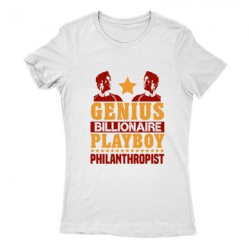 Genius. Billionaire. Playboy Női Póló