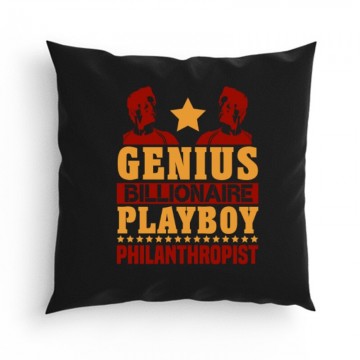 Genius. Billionaire. Playboy Párna