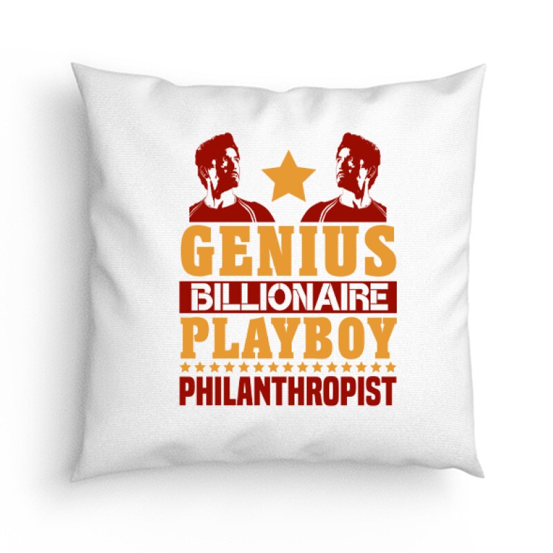 Genius. Billionaire. Playboy Párna