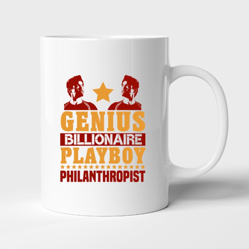 Genius. Billionaire. Playboy Bögre