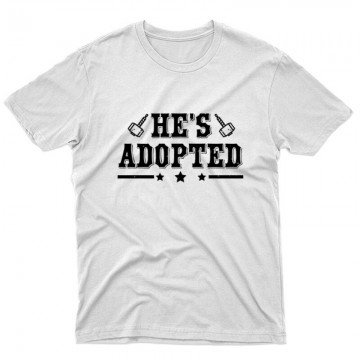 He’s adopted Unisex Póló