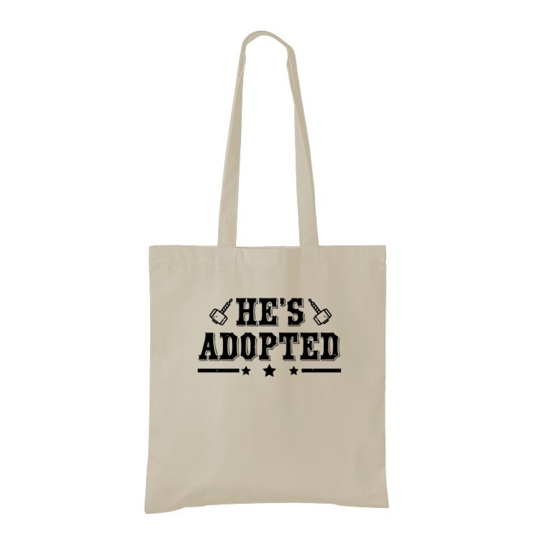 He’s adopted Bevásárló Táska