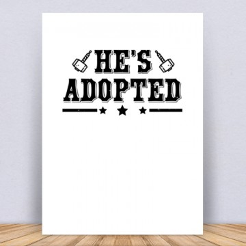 He’s adopted Vászonkép