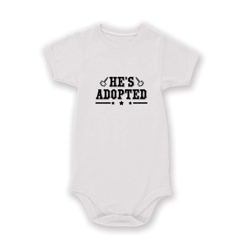 He’s adopted Baby Body