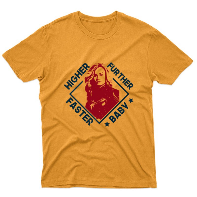 Higher, further, faster, baby Unisex Póló