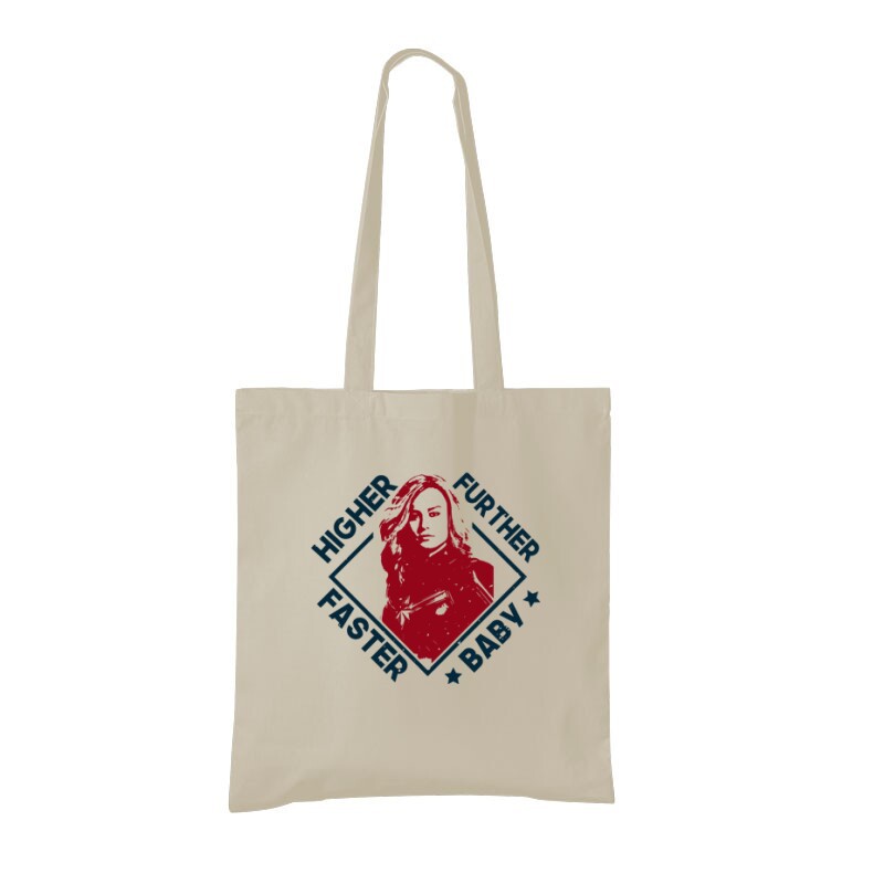 Higher, further, faster, baby Bevásárló Táska