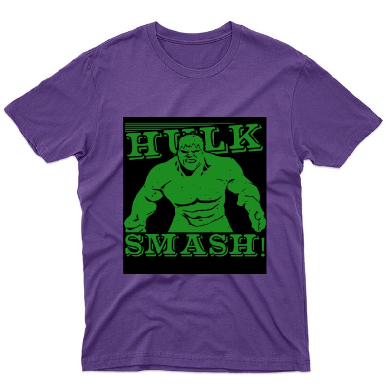 Hulk smash! Unisex Póló