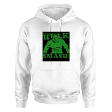 Hulk smash! Unisex Kapucnis Pulcsi