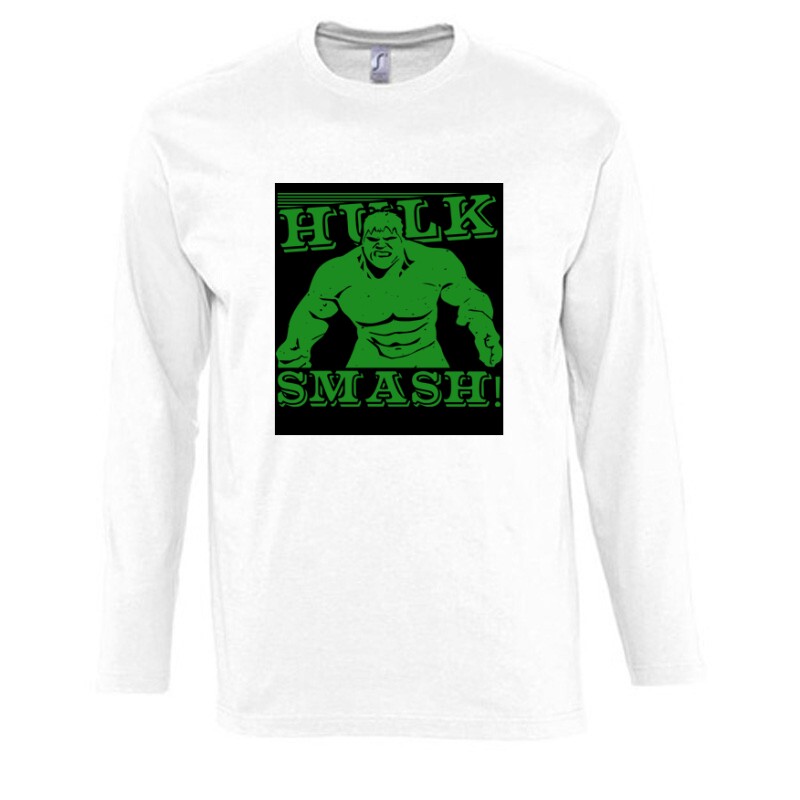 Hulk smash! Hosszú Ujjú Póló