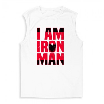 I am Iron Man Férfi Trikó