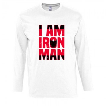 I am Iron Man Hosszú Ujjú Póló