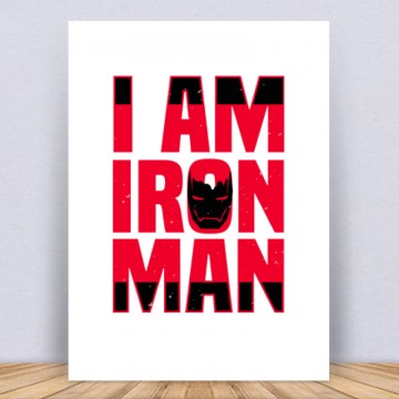 I am Iron Man Vászonkép