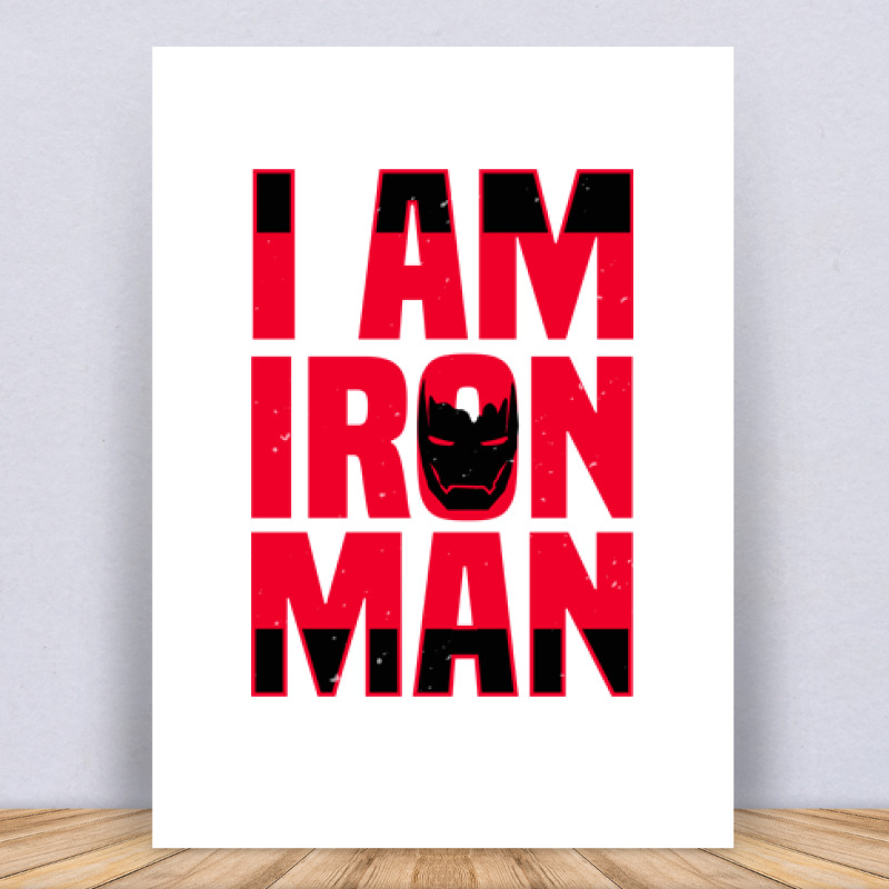 I am Iron Man Vászonkép