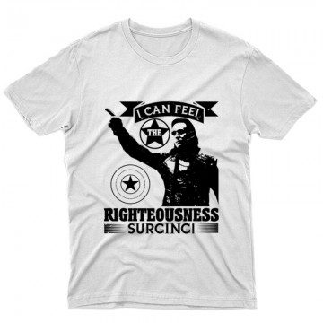 I can feel the righteousness surging! Unisex Póló
