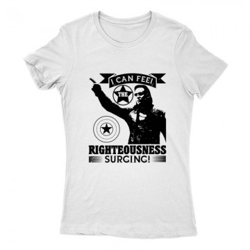 I can feel the righteousness surging! Női Póló