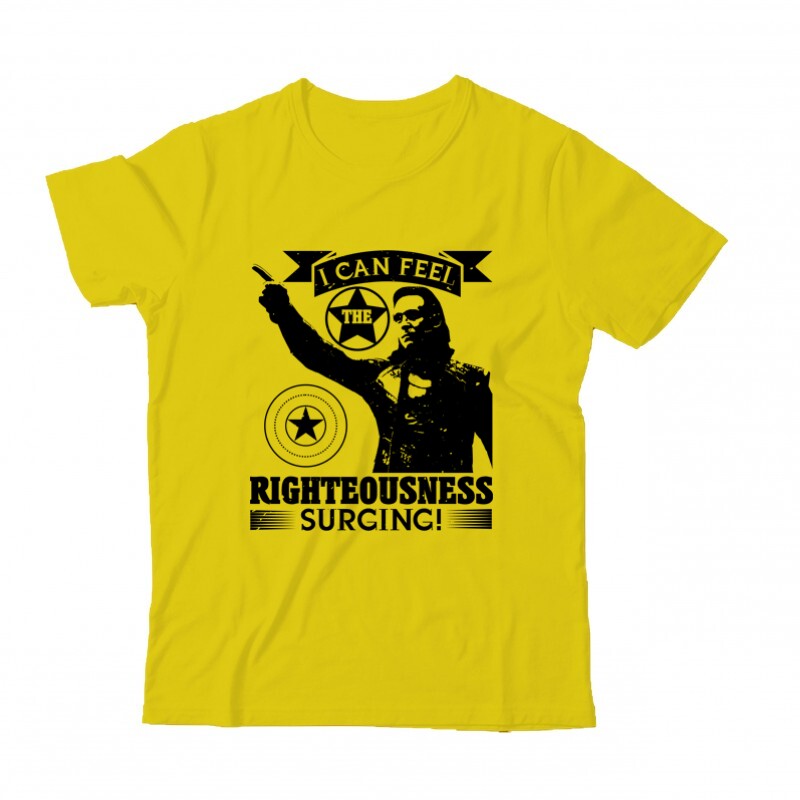 I can feel the righteousness surging! Gyermek Póló