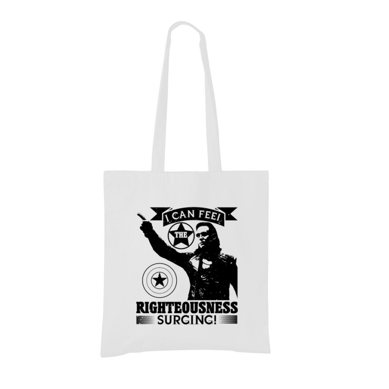 I can feel the righteousness surging! Bevásárló Táska