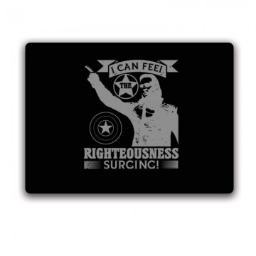 I can feel the righteousness surging! Egérpad