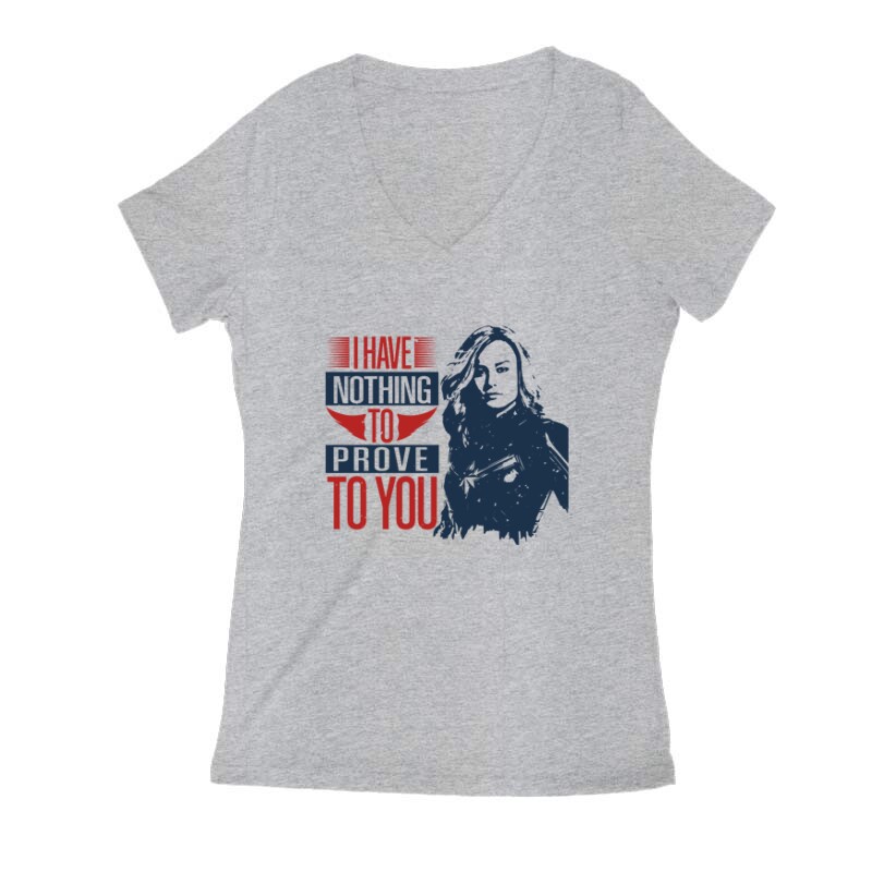 I have nothing to prove to you Női V Kivágott póló