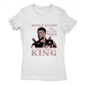 I would rather be a good Női Póló