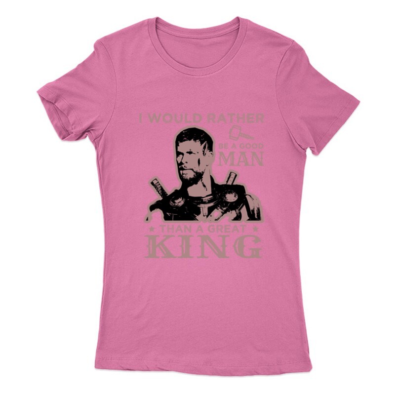 I would rather be a good Női Póló