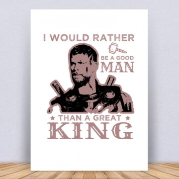 I would rather be a good Vászonkép