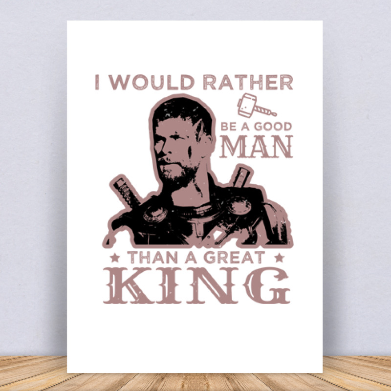 I would rather be a good Vászonkép