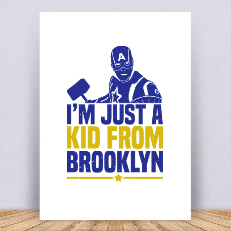 I’m just a kid from Brooklyn Vászonkép
