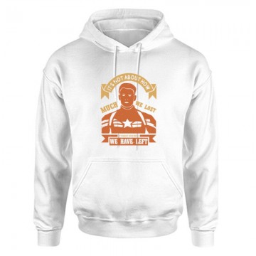 It's not about how much we lost Unisex Kapucnis Pulcsi