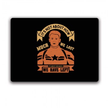 It's not about how much we lost Egérpad