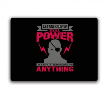 Let me know if ‘real power Egérpad