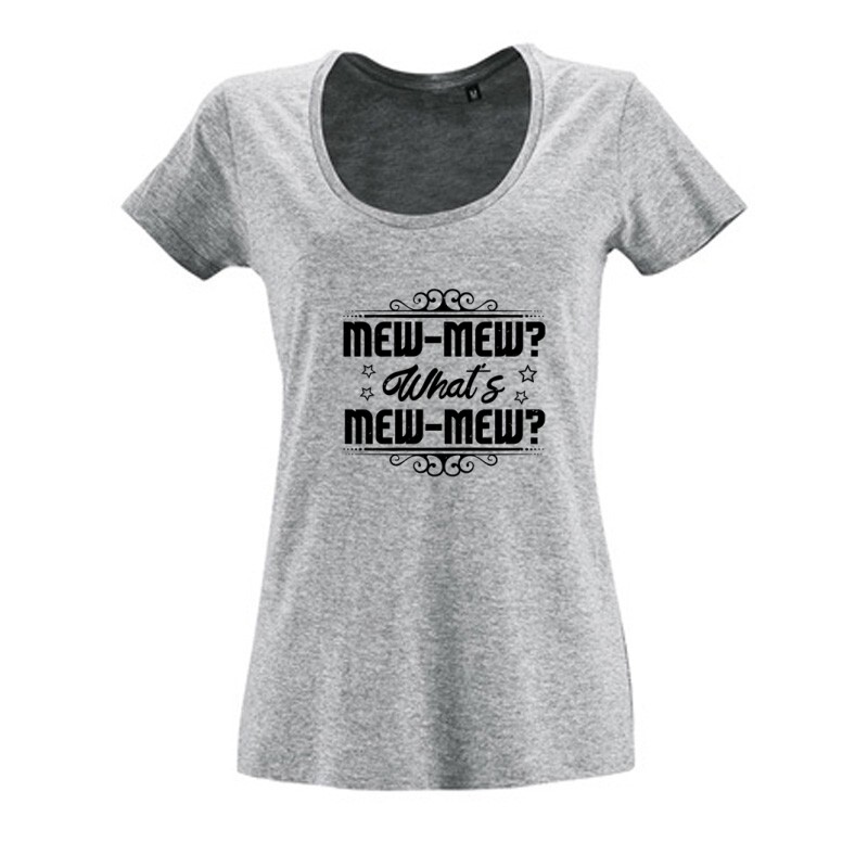 Mew-mew What’s mew-mew Női O Nyakú Póló