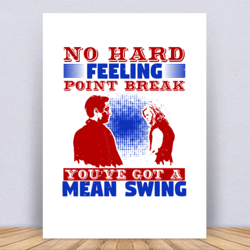 No hard feeling Point Vászonkép