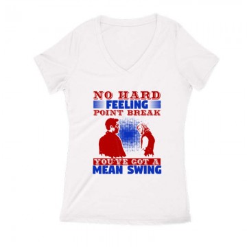 No hard feeling Point Női V Kivágott póló